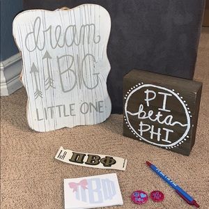 Pi beta phi sorority accesorries